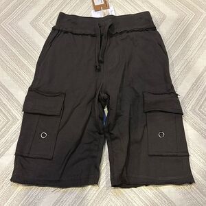 Mish Boys Dark Grey Cargo Sweat Shorts